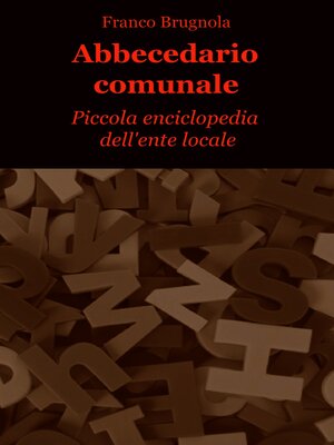 cover image of Abbecedario comunale